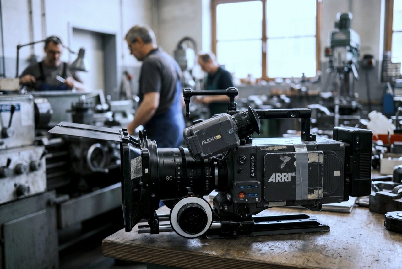 Kameradetail: Hinter den Kulissen einer Mittelstands-Filmproduktion