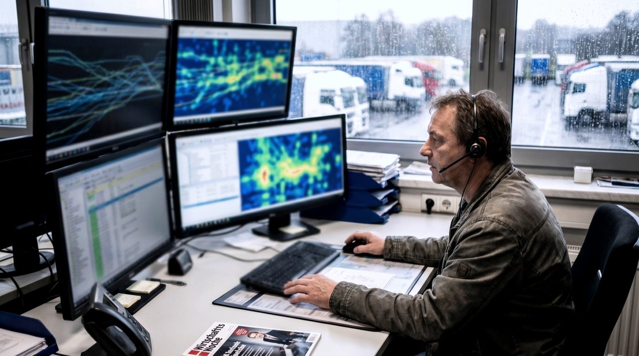 KI-Routing in der Logistik: Wie Spediteure zwischen Mannheim und Basel Diesel und Stunden sparen