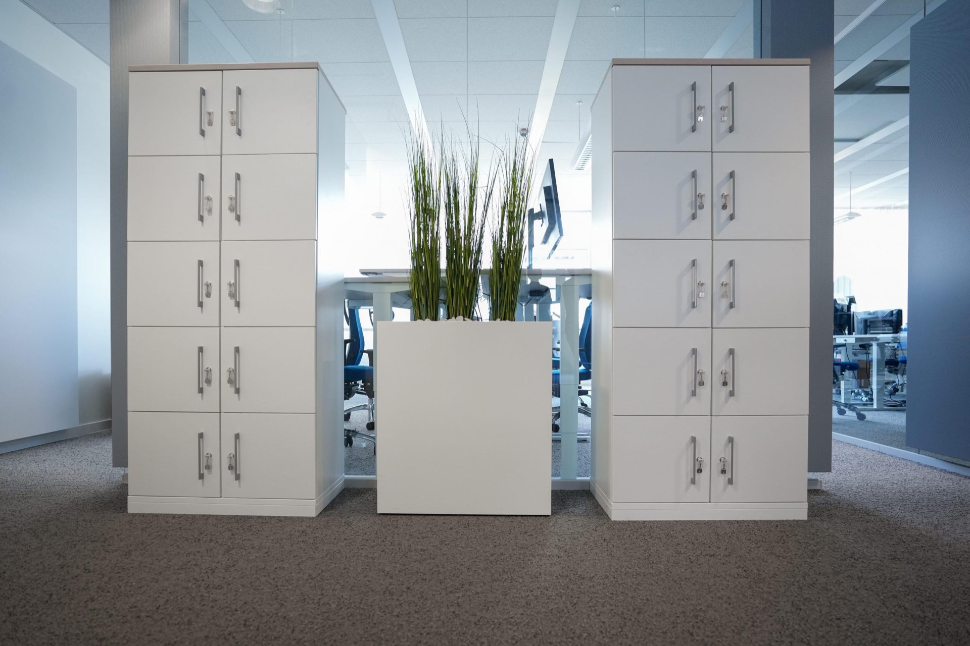 Meeting-Point mit grünem Farbkonzept